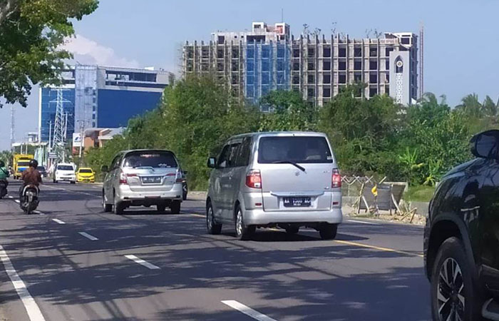 PUSAT EKONOMI : Pembangunan hotel-hotel di kawasan aerotropolis YIA Kapanewon Temon, Kulonprogo yang sangat pesat.