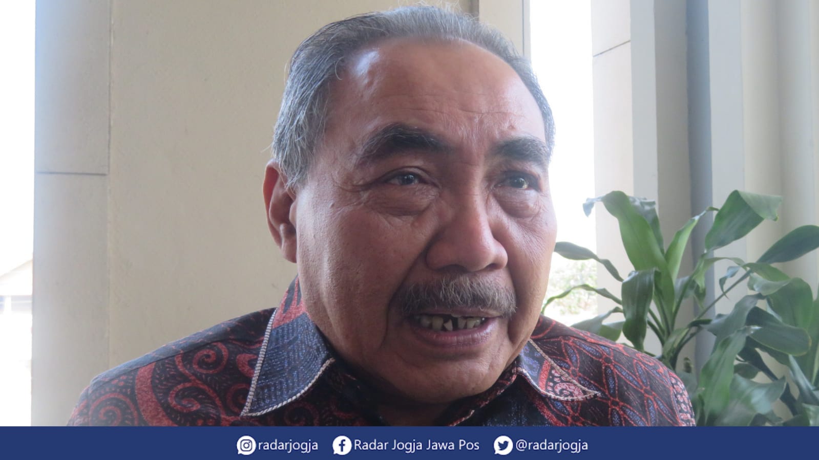 SOSOK : Ketua LPSK Hasto Atmojo Suroyo sebut Mario Dandy wajib bayar restitusi Rp 100 Miliar kepada David Ozora, saat ditemui di Hotel Royal Ambarrukmo, Rabu (14/6)