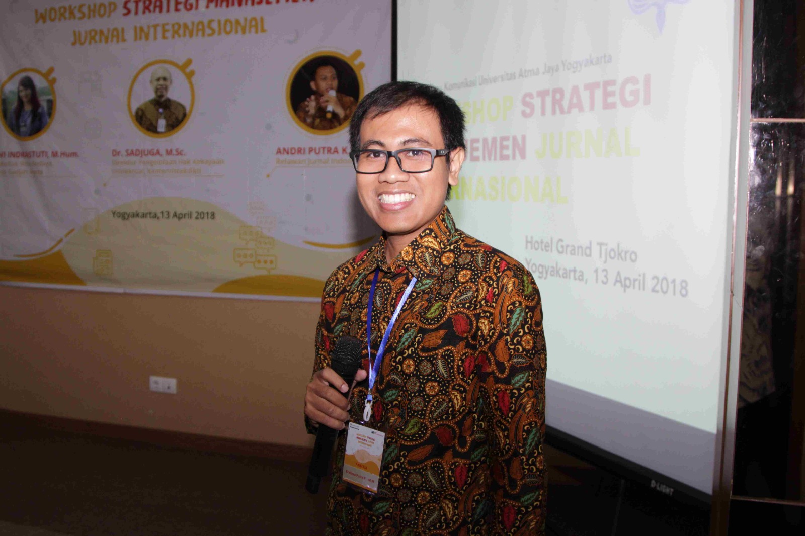 SOSOK : Dosen Departemen Ilmu Komunikasi Fakultas Ilmu Sosial dan Ilmu Politik Universitas Atma Jaya Yogyakarta (FISIP UAJY) Brahma Putra Pratama.