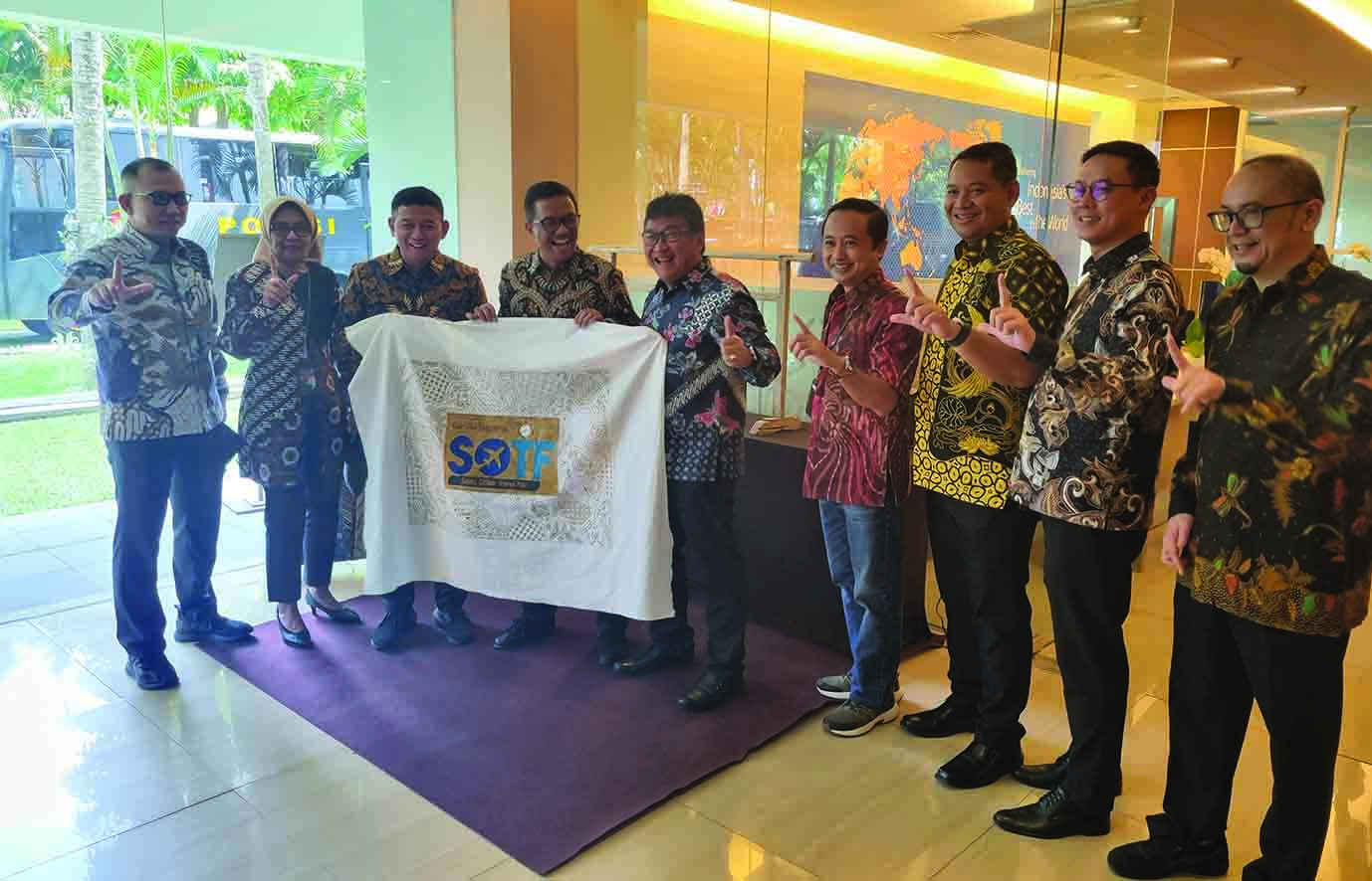 Momentum opening Sales Office Travel Fair yang dihadiri oleh perwakilan dari pihak Garuda Indonesia, Bank Mandiri dan juga GIPI DIJ.&nbsp;
