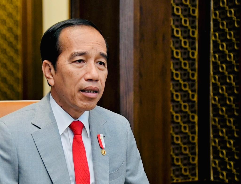 SEHAT: Presiden Joko Widodo memberikan keterangan terkait berakhirnya pandemi Covid-19. (Foto: Biro Pers Setpres)
