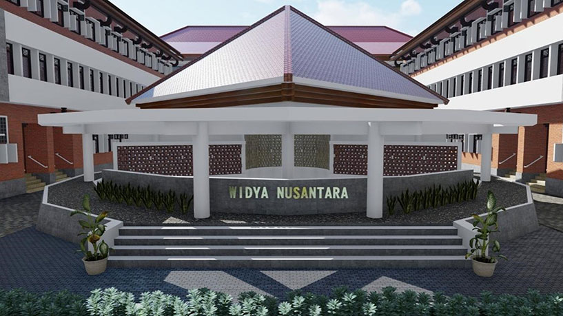 KEMBANGKAN ILMU: Kampus Terpadu Universitas Widya Mataram di Banyuraden, Gamping, Sleman. (Dok UWM)