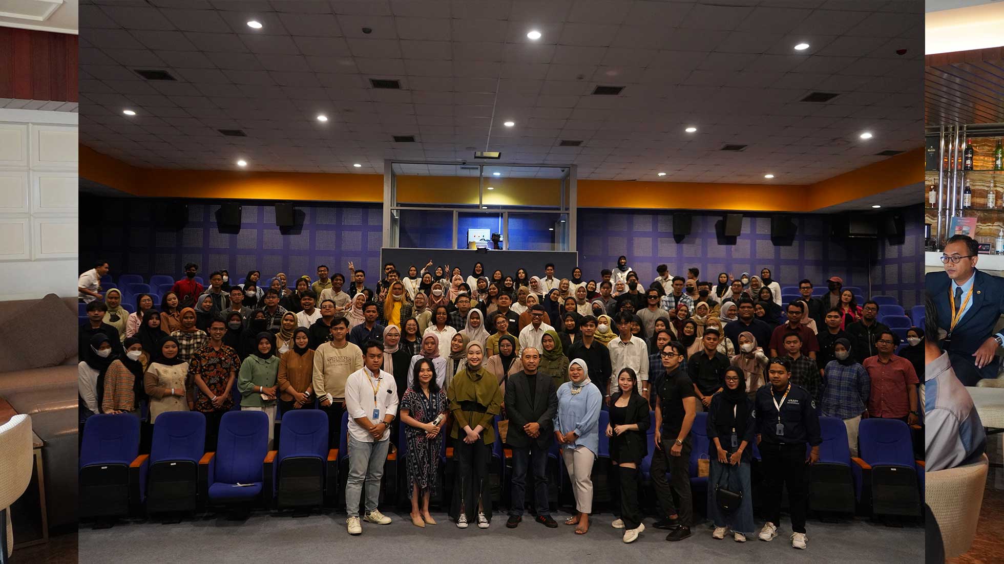 ANTUSIAS: Peserta Seminar Nasional bertajuk&nbsp;Build Your Professional Reputation&nbsp;yang diadakan Tim Nawasena Project di Universitas Amikom Yogyakarta. (Dok&nbsp;Universitas Amikom Yogyakarta)