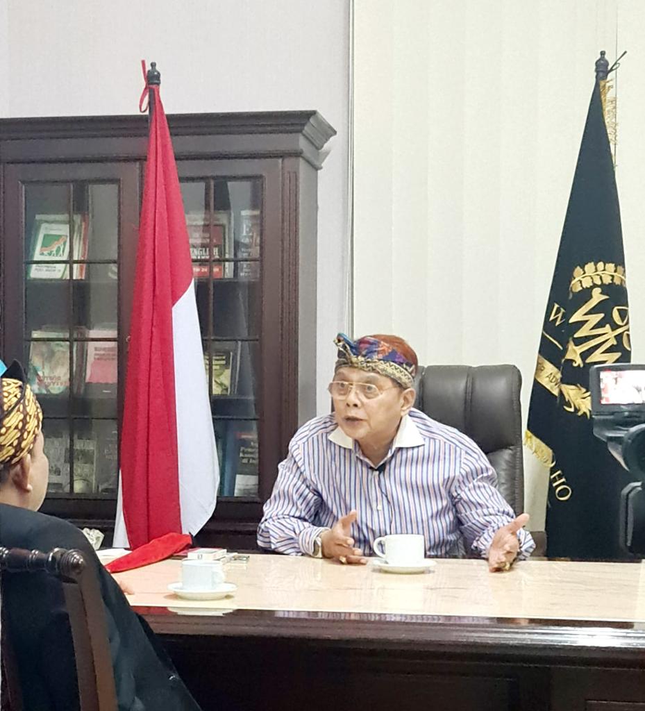 TEGAS: Ketua Lembaga Penyelidikan Ekonomi dan Keuangan Negara (LPEKN), Sasmito Hadinegoro mendesak Pansus Bantuan Likuiditas Bank Indonesia (BLBI) DPD RI serius menuntaskan skandal BLBI. (Istimewa)