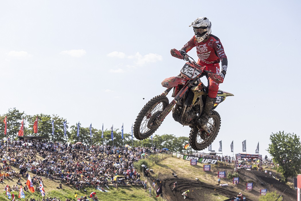 MOTIVASI: Crosser Astra Honda Racing Team Delvintor Alfarizi dan Nuzul Ramzidan akan tampil di FIM MXGP 2023 kelas MX2 di Samota, NTB.
