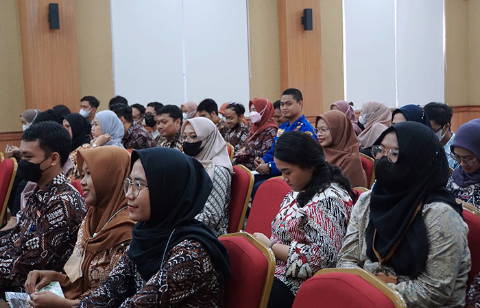 SOSIALISASI: Pendidikan politik terkait netralitas ASN dalam Pemilu dan Pilkada beberapa waktu lalu.