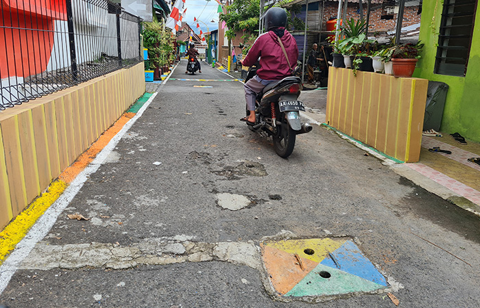 RESAPAN AIR: Rencananya, tahun ini Pemkot Magelang bakal melakukan pemeliharaan terkait drainase di beberapa ruas jalan.