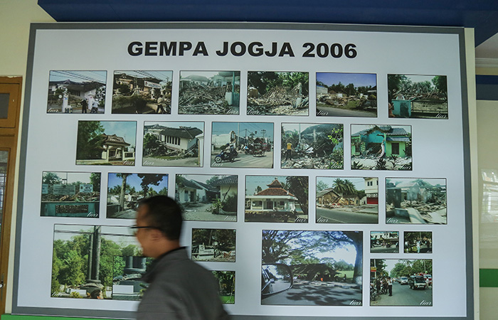 Gempa bermagnitudo 6,4 yang menggoncang Bantul dan terasa hingga Jawa Timur dan Jawa Barat Jumat malam (30/6/23).