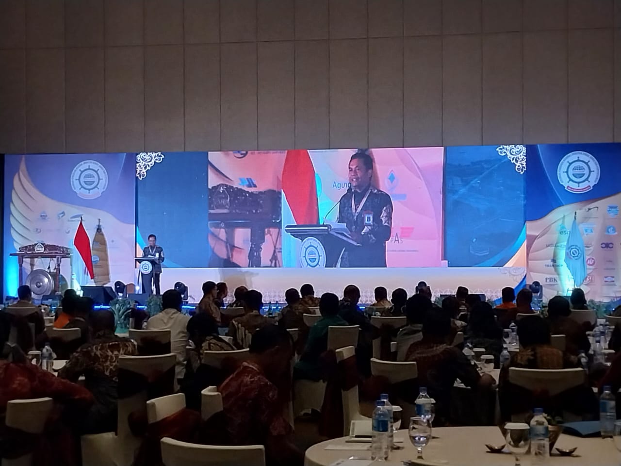 SIAP: Rapat Kerja Nasional (Rakernas) Gabungan Pengusaha Angkutan Sungai, Danau dan Penyeberangan (Gapasdap) di Hotel Tentrem Jogja, Rabu (12/7/2023). (Wulan Yanuarwati/Radar Jogja)