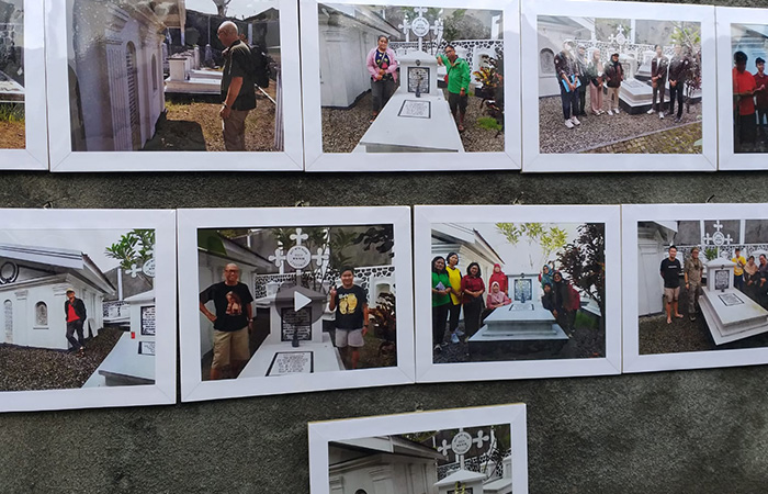 JEJAK SEJARAH: Kompleks makam&nbsp;Johannes van der Steur selalu bersih dan terawat. Ada pemeliharaan dan perawatan secara berkala, termasuk mengecat ulang beberapa makam.