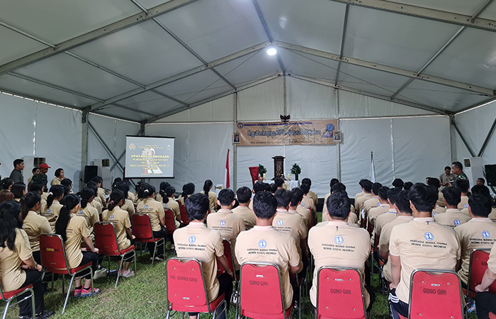 TEMU GENERASI: Para umat Buddha Niciren Syosyu Indonesia (NSI) mengikuti Temu Generasi Muda (TGM) ke-33 di Magelang dan Solo pada 12-18 Juli.