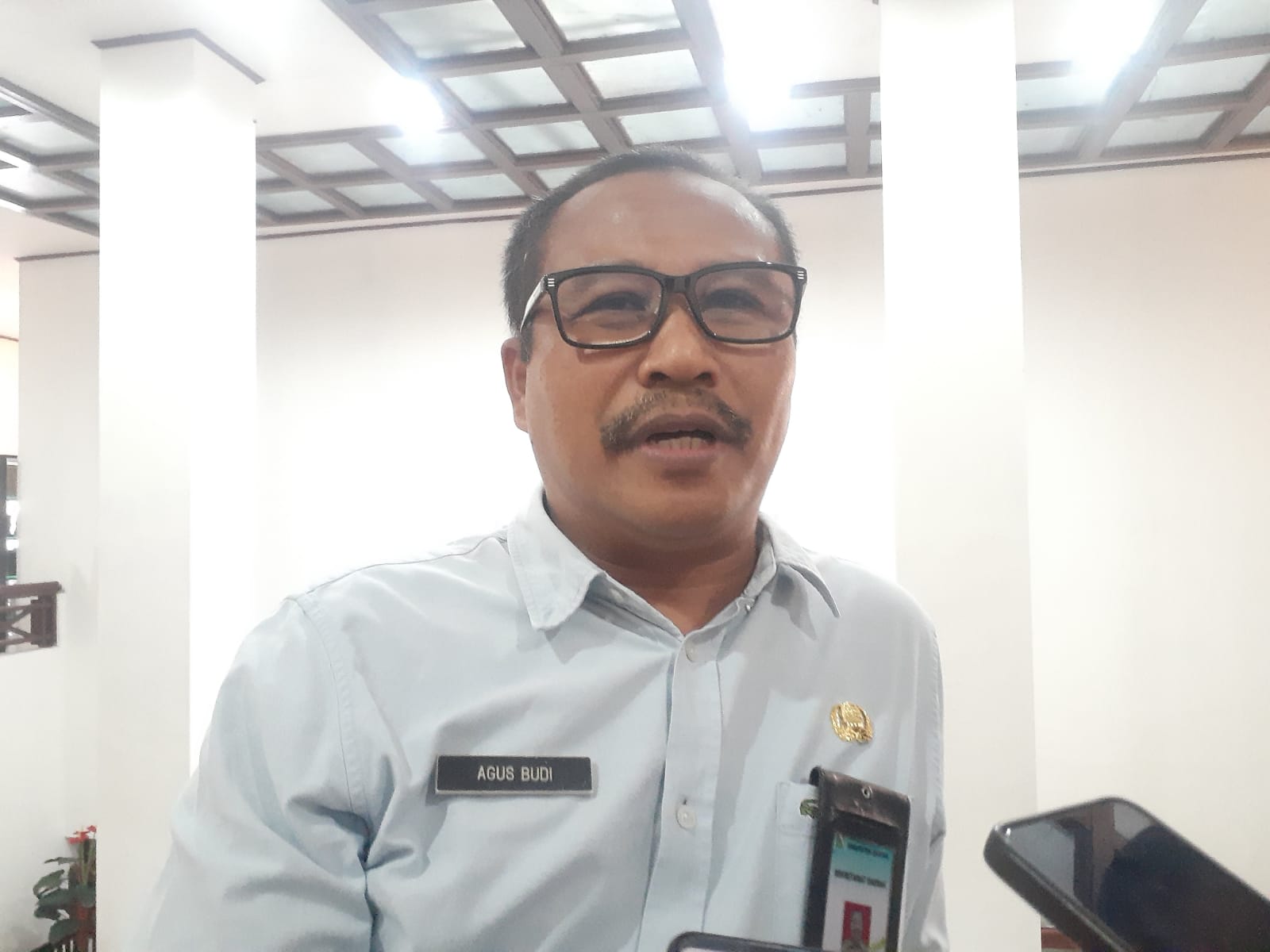 Sekretaris Daerah Bantul Agus Budi Raharjo. (Iwan Nurwanto/Radar Jogja)