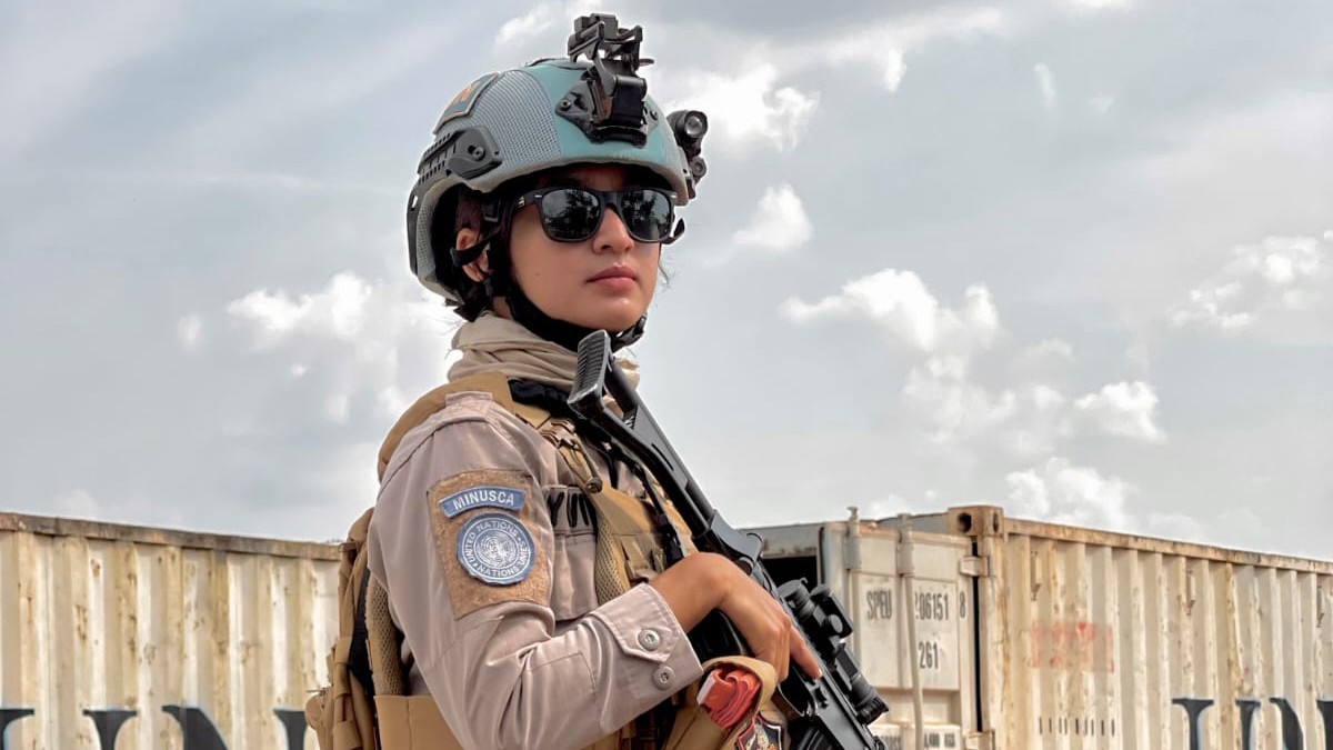 TUGAS NEGARA: Brigadir Yovita Riandhini. (Dok Pribadi)