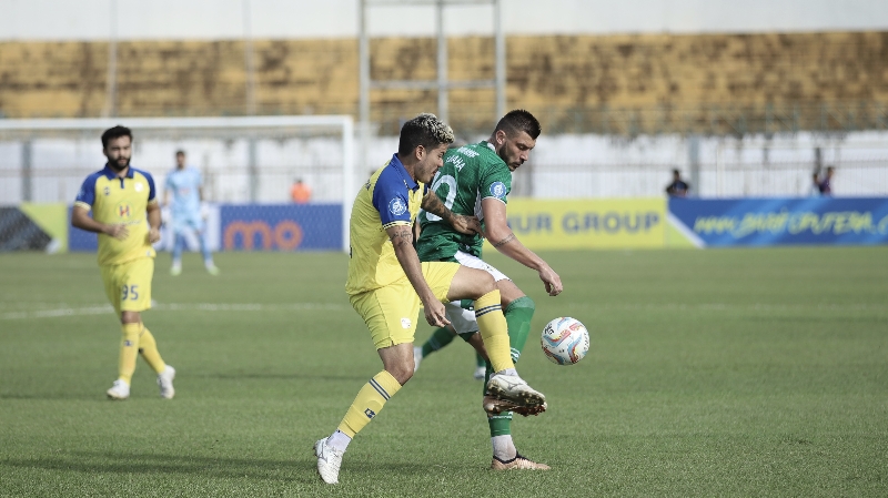 RINDU GOLMU: Yevhen Bokhashvili diandalkan untuk mencetak gol untuk oleh PSS Sleman. (Istimewa)
