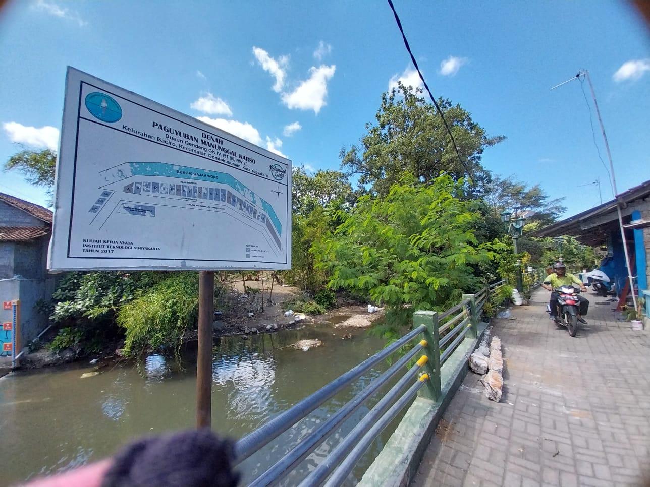 JAGA: Keberadaan Kali Gajahwong Jogja harus dijaga. (Wulan Yanuarwati/Radar Jogja)