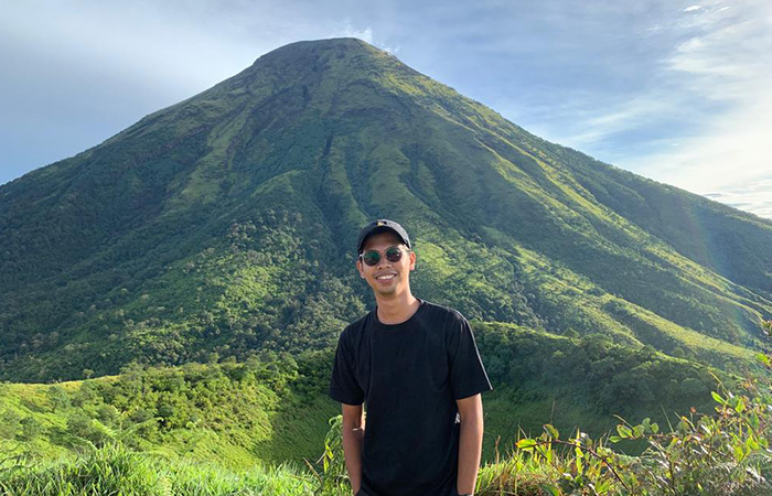 HOBI: Pengalaman mendaki berbagai gunung sudah dilakoni Ganjar sejak duduk di kelas 2 SMA.