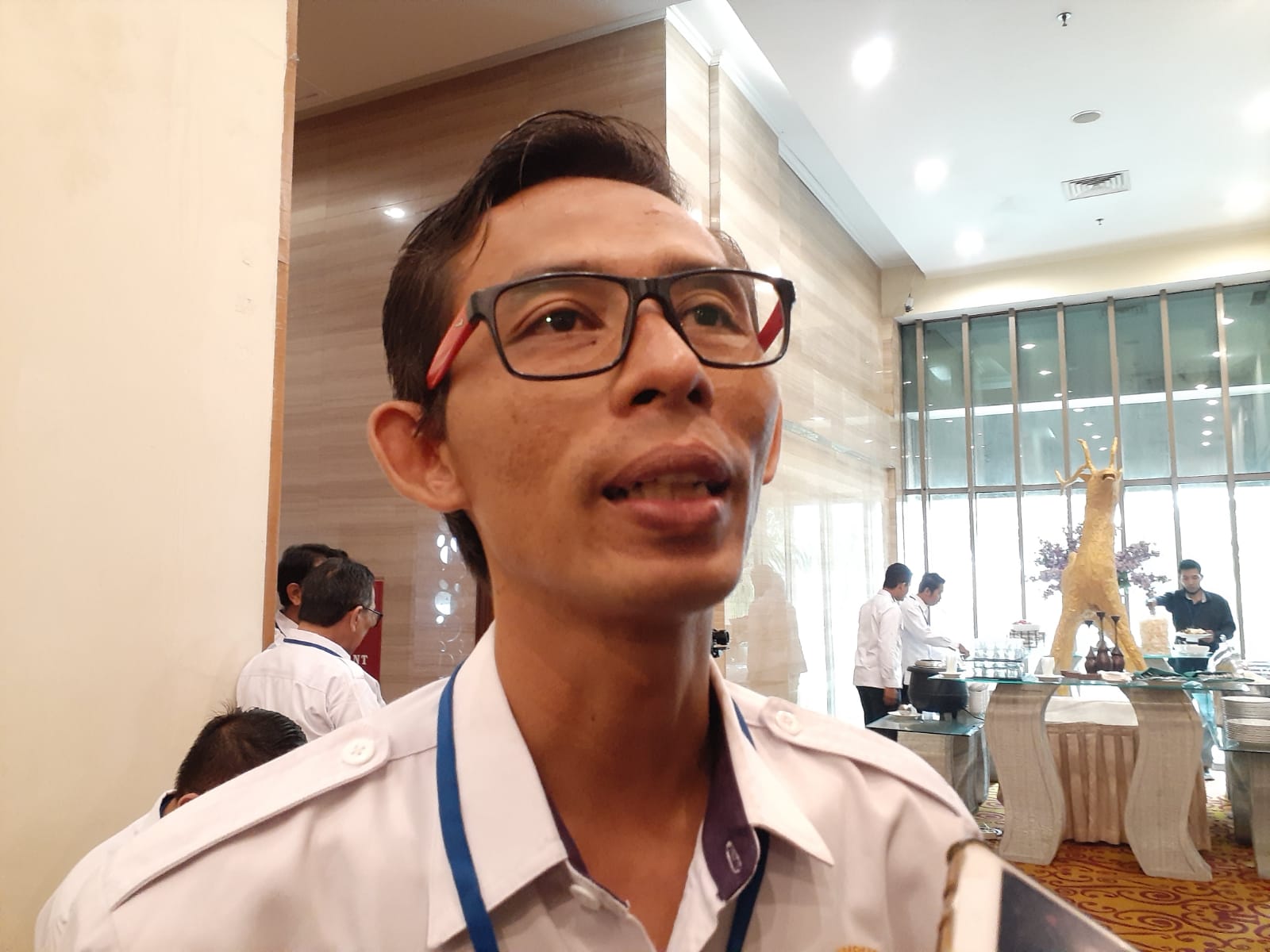 Ketua Perhimpunan Hotel dan Restoran Indonesia (PHRI) Bantul Yohanes Hendra Dwi Utomo. (Iwan Nurwanto/Radar Jogja)