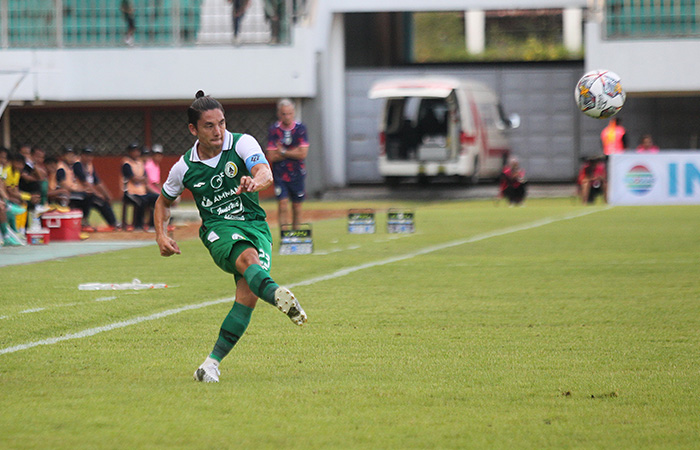 OPTIMISTIS: Kapten PSS Sleman Kim Jeffrey Kurniawan akan memimpin skuad Super Elang Jawa menghadapi RANS Nusantara FC, M Maguwoharjo International Stadium (MagIS) Minggu (30/7/23) mendatang.
