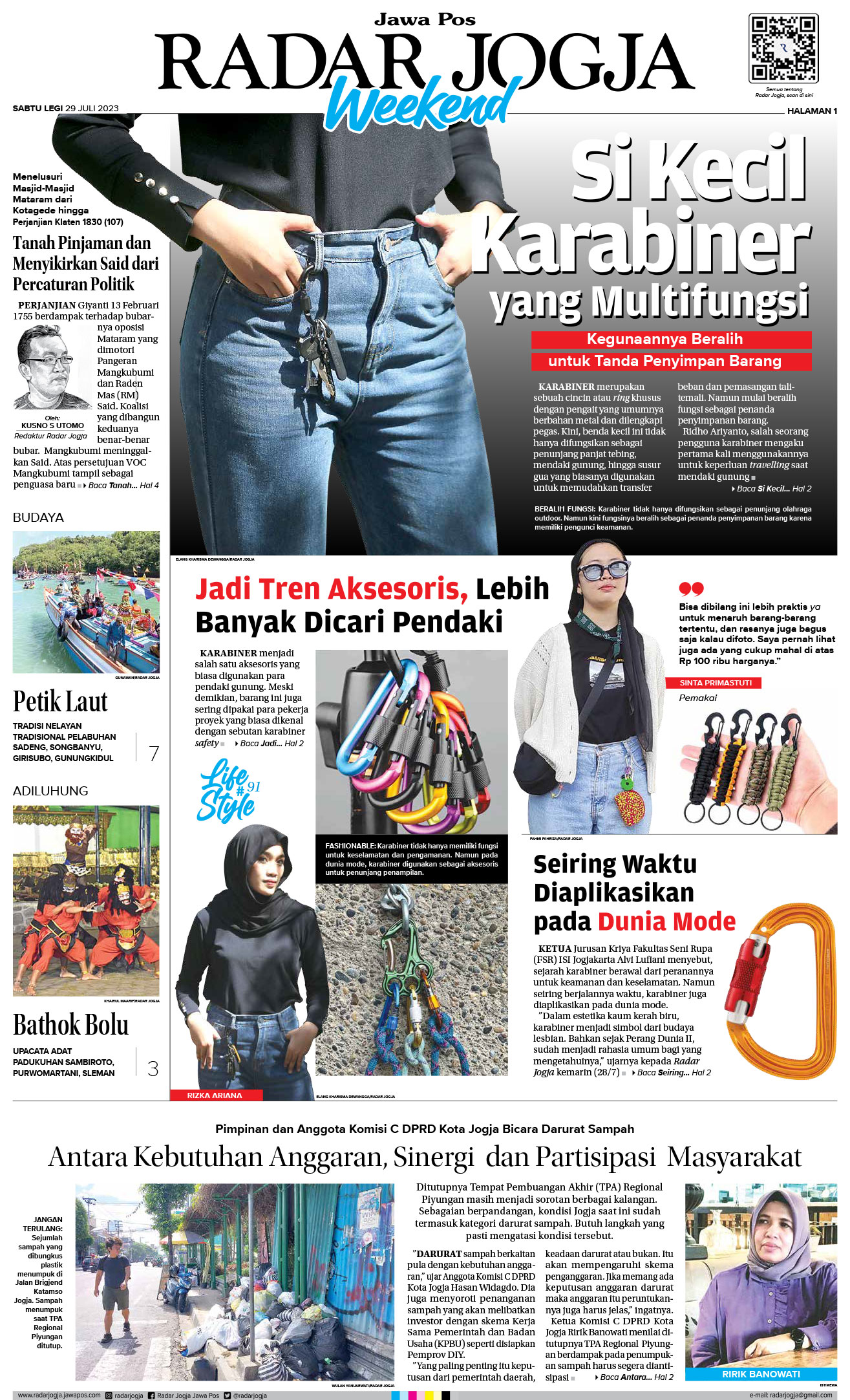 Jawa Pos Radar Jogja Edisi Sabtu 29 Juli 2023