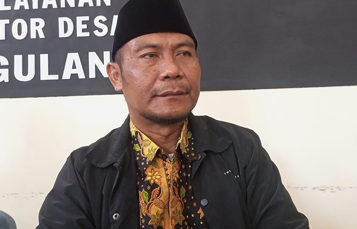 Koordinator Paguyuban Kepala Desa Reksa Praja Kasimin.M Hafied/Radar Kebumen