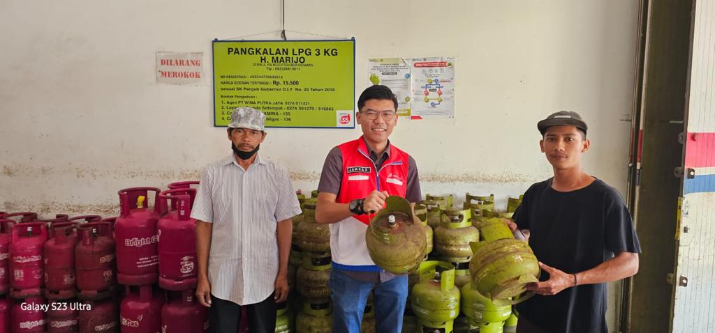 Pastikan Pasokan LPG Aman, Pertamina Patra Niaga JBT Lakukan Sidak ke Lapangan