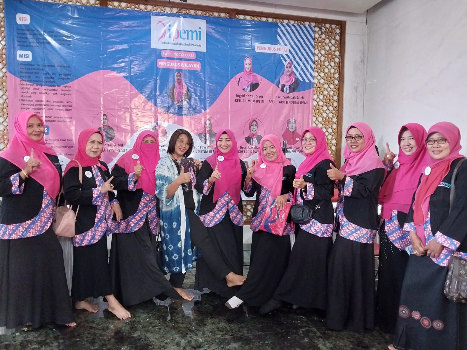 HALAL: Bazar UMKM pada IPEMI Fest di Masjid Suciati Saliman Jogja, Sabtu (29/7/2023). (Dok IPEMI)