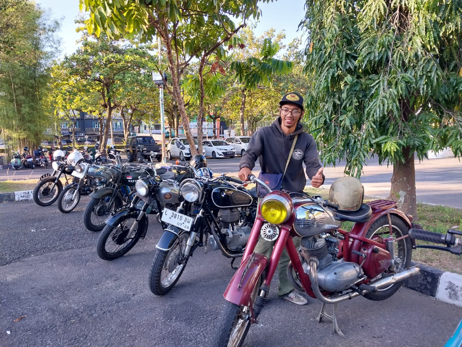 ANTIK: Ribuan Motor antik diperkirakan bakal banjiri JEC Jogja 4-5 Agustus 2023. (Wulan Yanuarwati/Radar Jogja)