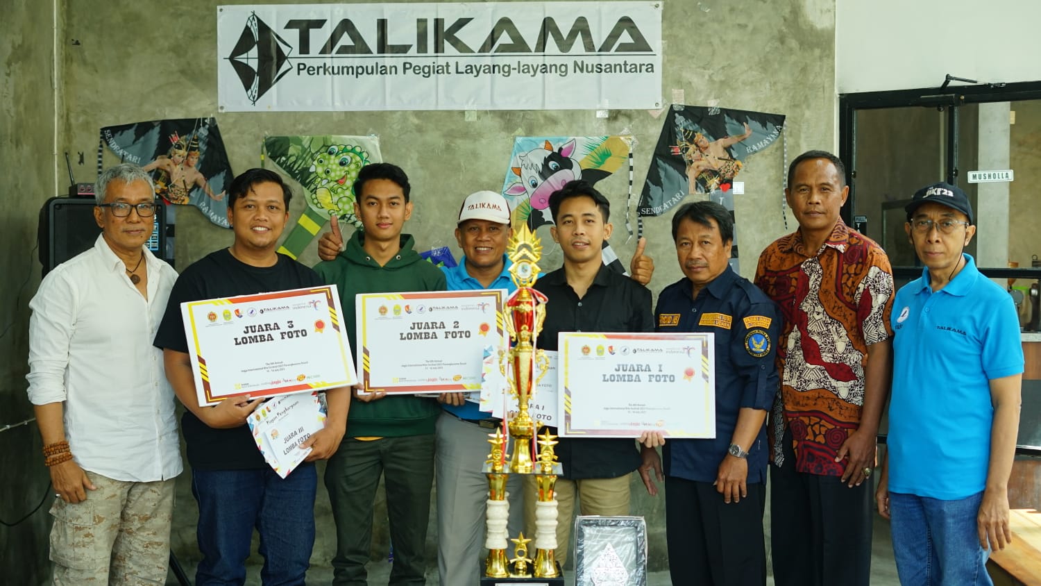 SUKSES: TAKIKAMA sukses menyelenggarakan Jogjakarta Kite Festival (JIFK) 2023. (Istimewa)