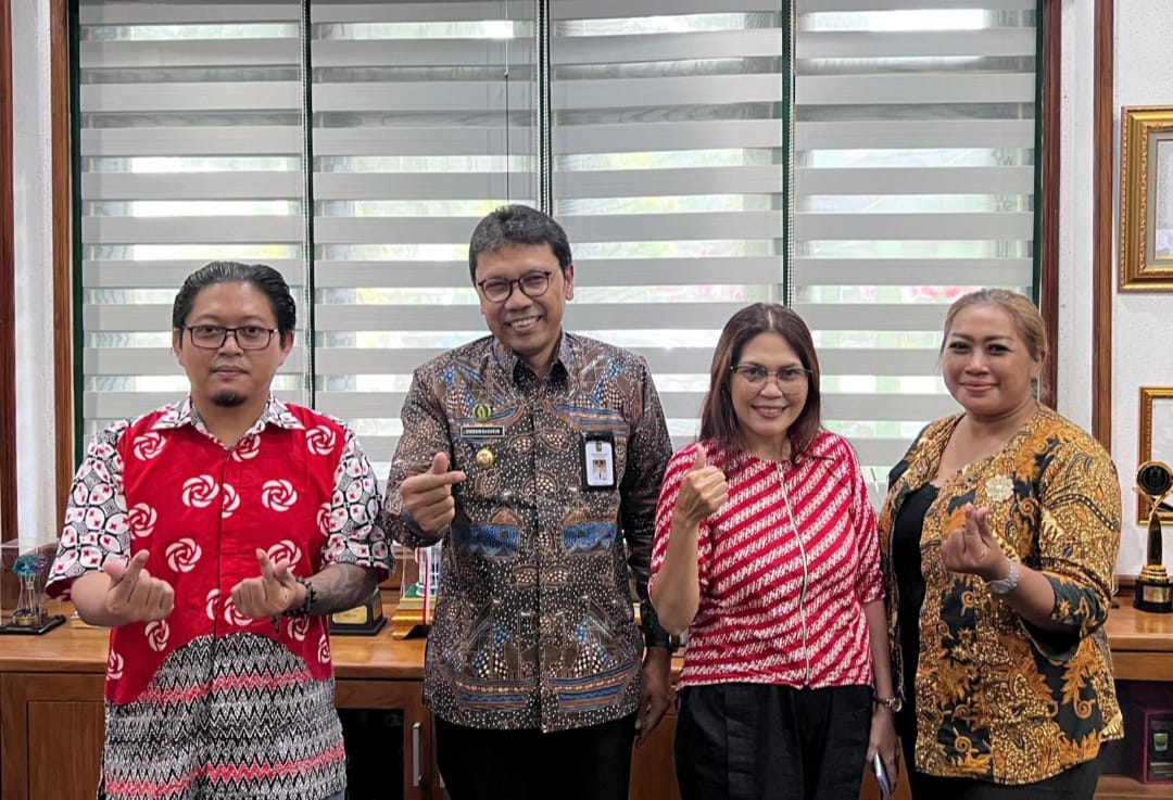SOLUSI: Anggota DPRD DIY saat Menemui Pj Wali Kota Jogja di Balaikota Jogja untuk meminta solusi atasi permasalahan sampah Senin (1/8/23). (ISTIMEWA)