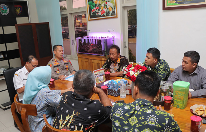 SIGAP : Polres Kebumen membuka ruang koordinasi bersama Disdikpora dan kalangan guru untuk penyelesaian kenakalan remaja.