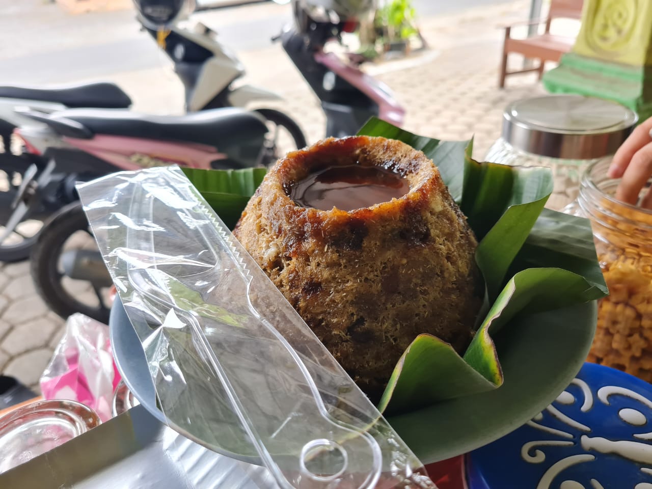 LEGIT: Tiwul kreasi Mura Aristina ini sudah dikenal oleh masyarakat sekitar. Termasuk pesanan dari sejumlah hotel dan instansi di Kabupaten Magelang. (Naila Nihayah/Radar Jogja)