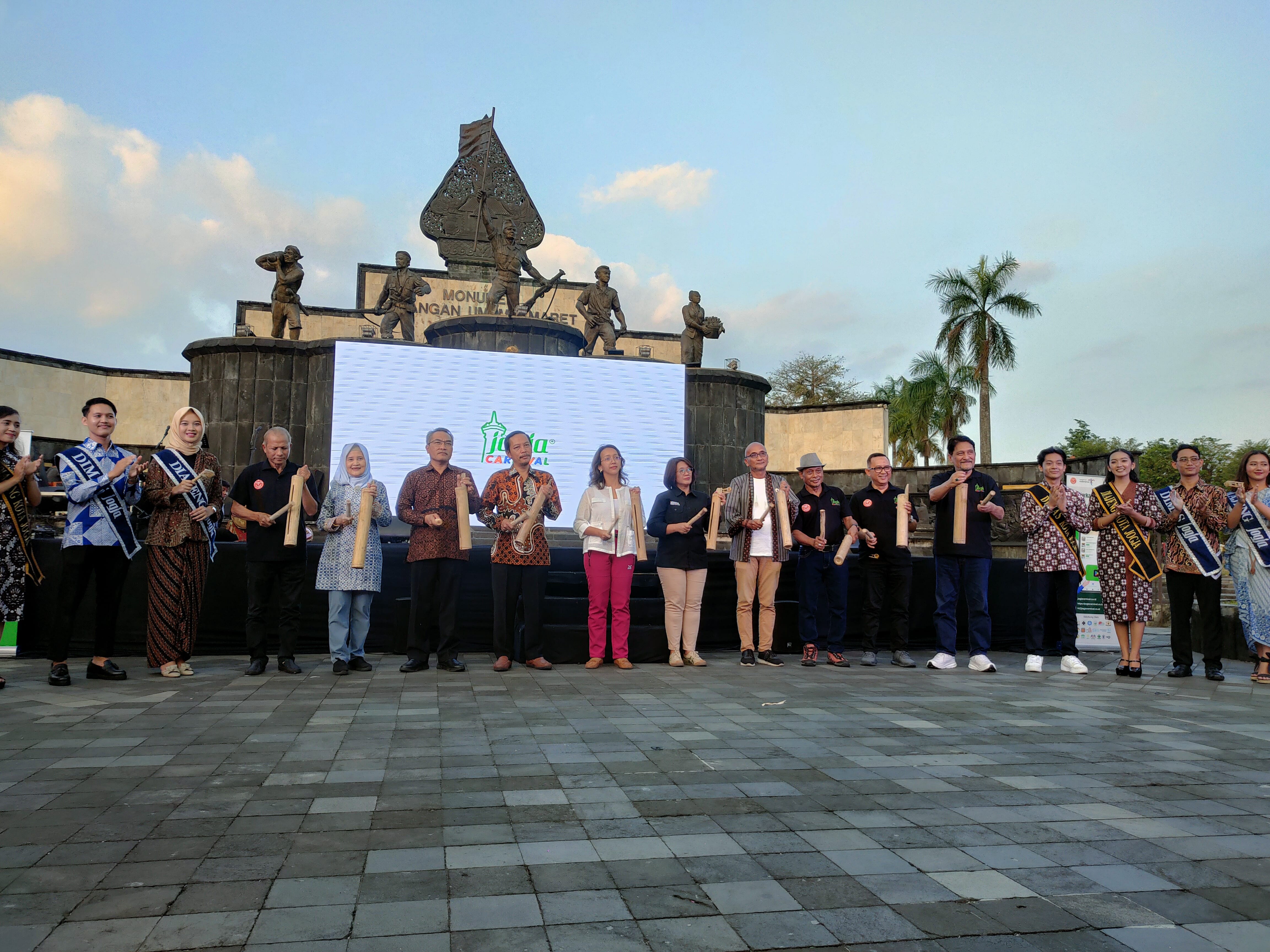 Kolaborasi para pelaku pariwisata dan pemerintah menghasilkan aplikasi Jogja Carnival yang diluncurkan Minggu (6/8/2023)