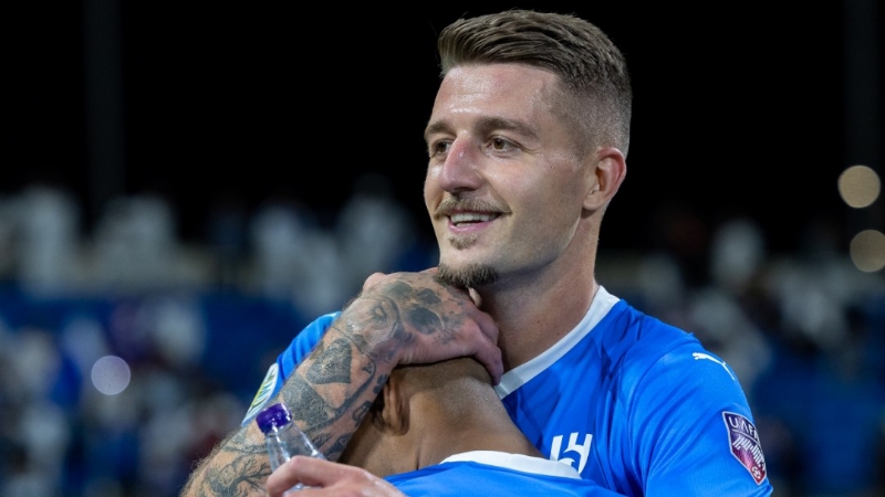 MENANG: Sergej Milenkovic-Savic. (Twiter Al Hilal)