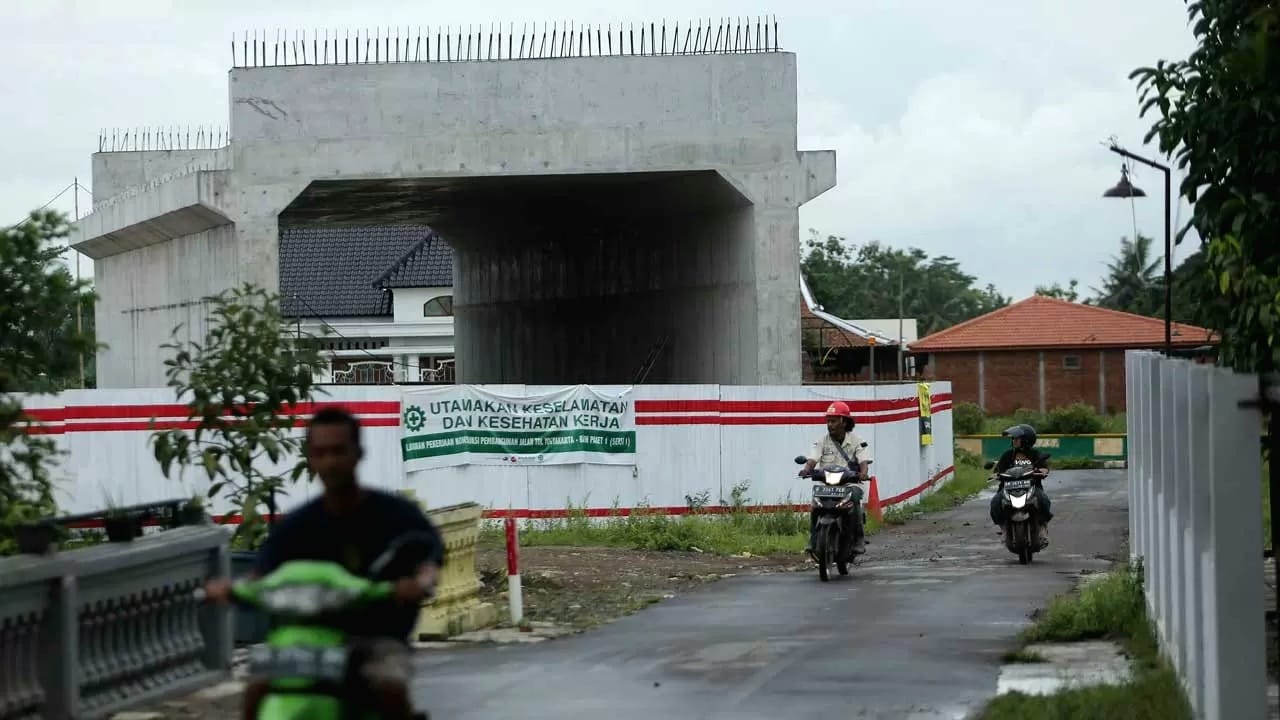 CEPAT: Pembangunan tol di Jogjakarta. (Radar Jogja File)