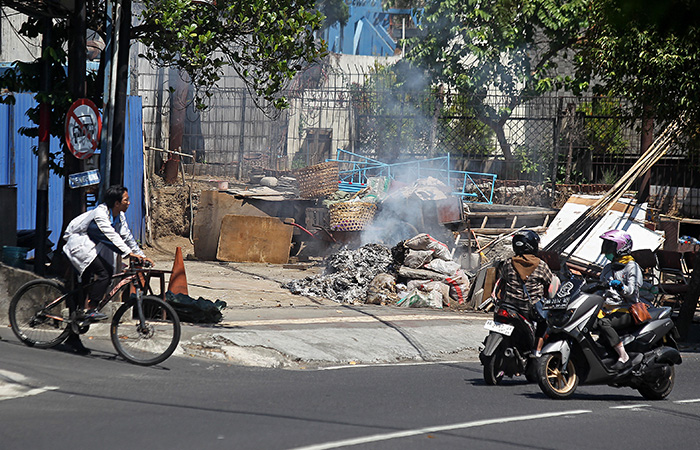 Dinas Pemadam Kebakaran dan Penyelamatan (Damkarmat) Kota Jogja mencatat telah terjadi delapan peristiwa kebakaran