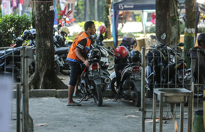 Dinas Perhubungan (Dishub) Kabupaten Sleman mencatat realisasi retribusi parkir,