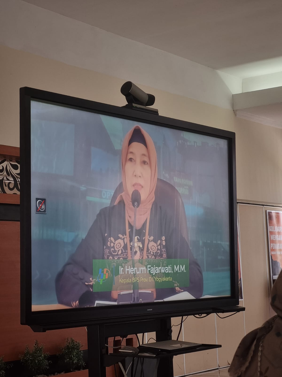 MENINGKAT: Kepala BPS DIY Herum Fajarwati. (Fahmi Fahriza/Radar Jogja)