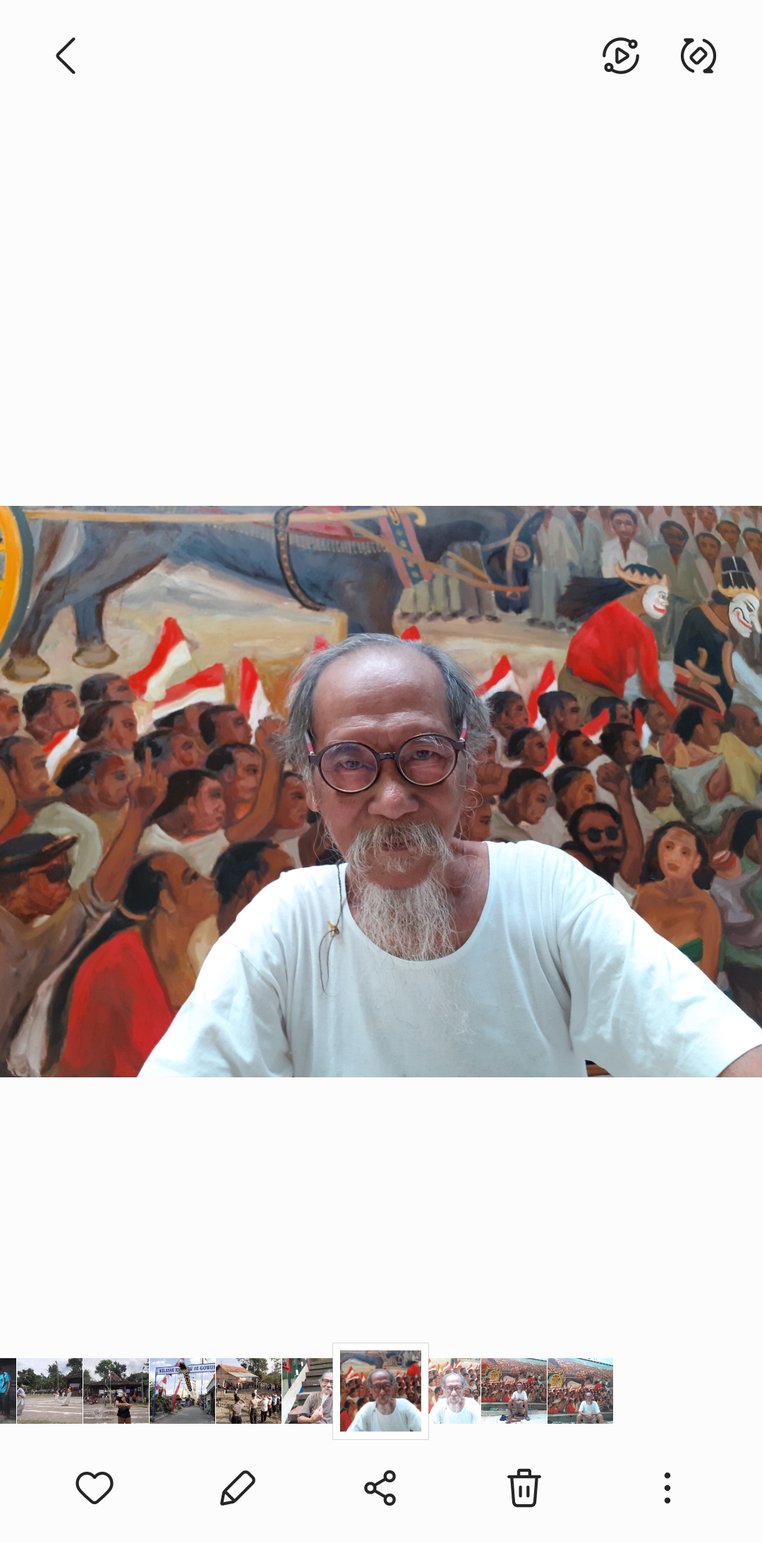 Djoko Pekik (Meitika Candra Lantiva/Radar Jogja)