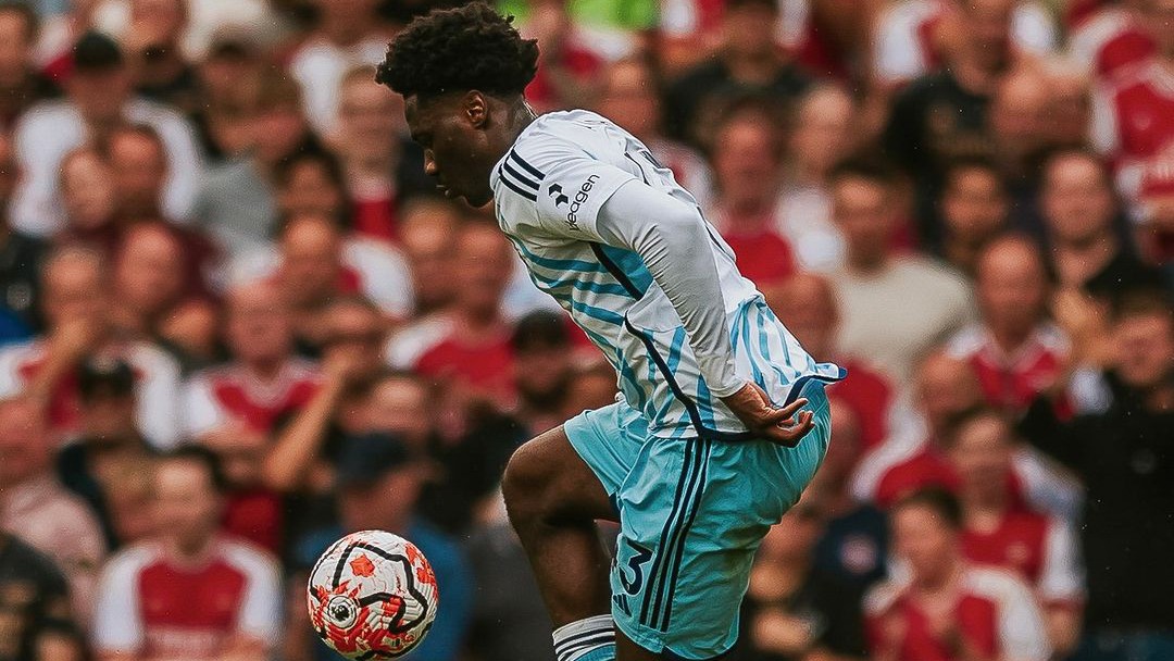 Pemain Nothingham Forest saat menghadapi Arsenal Sabtu (12/8). (IG officialnffc)