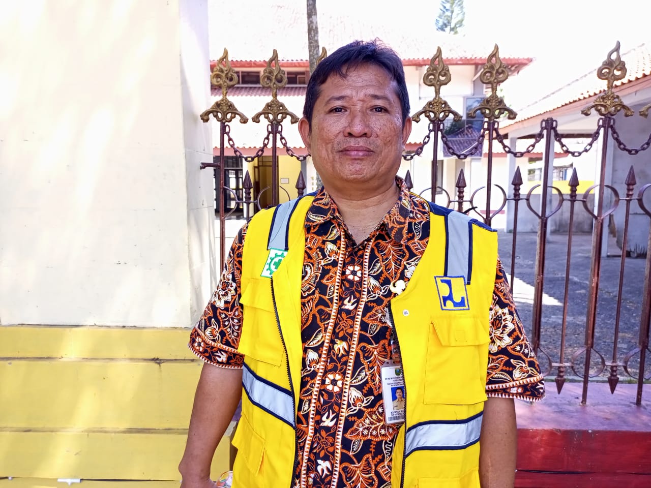 PEDESTRIAN: Kabid Bina Marga Dinas PUPR Kebumen Kurnia Hadi. (M. Hafied/Radar Kebumen)