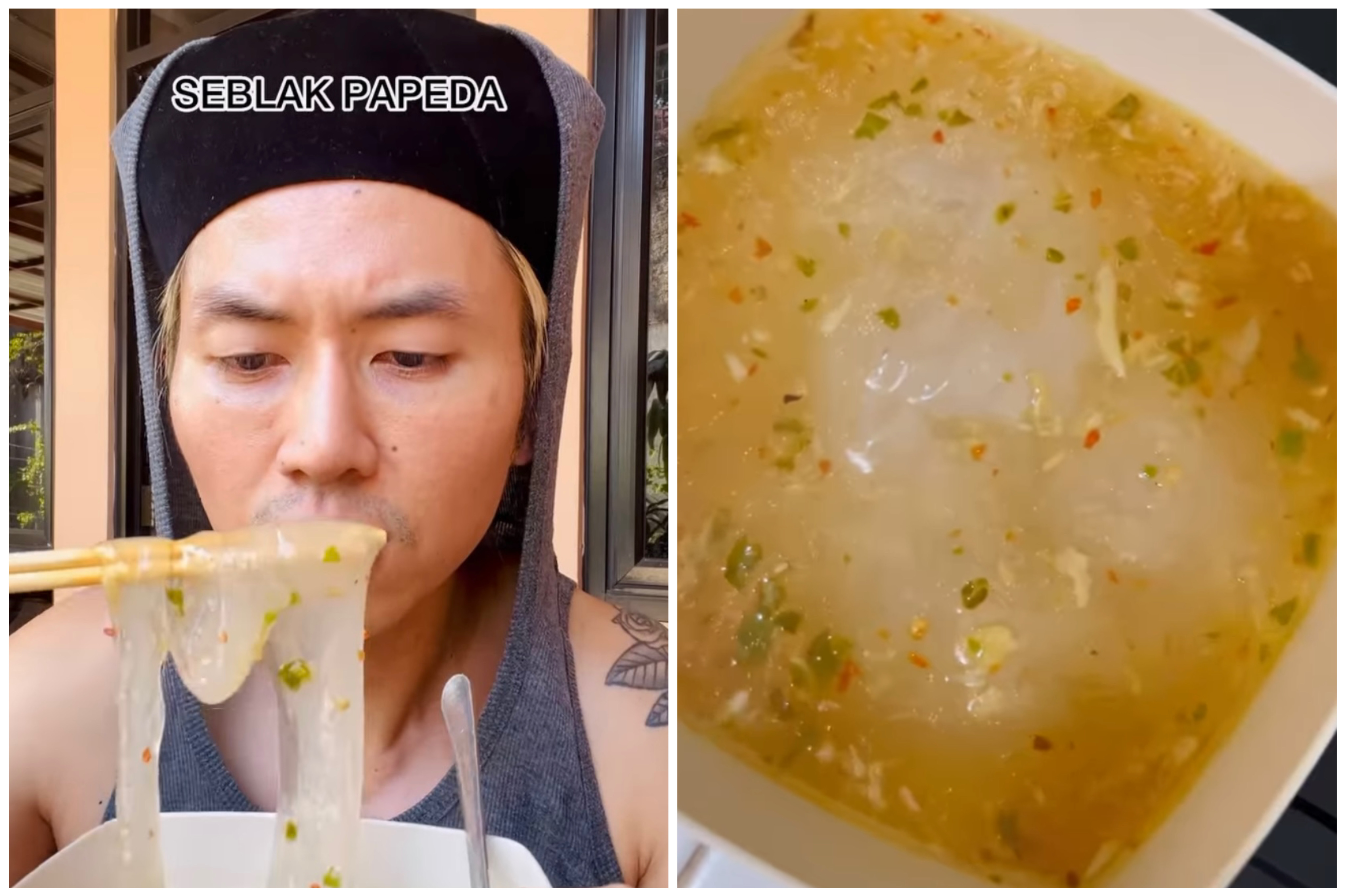 VIRAL : Seblak sepeda ala Raffael Tan
