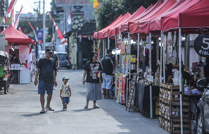 Dalam upaya mengurangi sampah plastik, gelaran Prawiro Coffee Festival