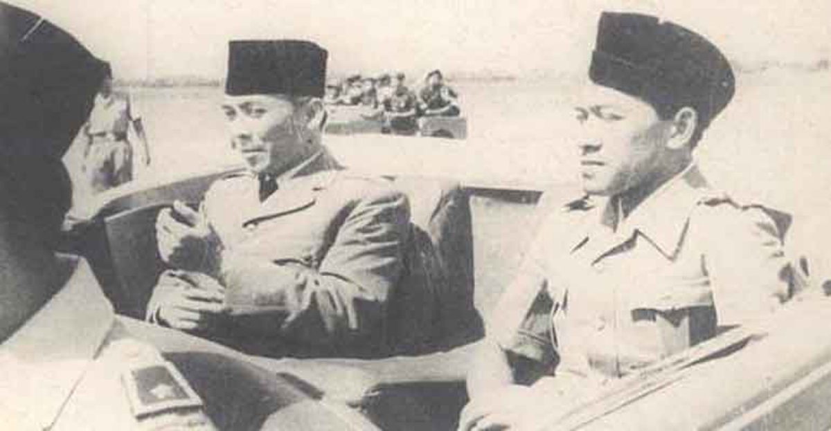 CINTA TANAH AIR:  Presiden Soekarno dan Sultan HB IX. (Istimewa)