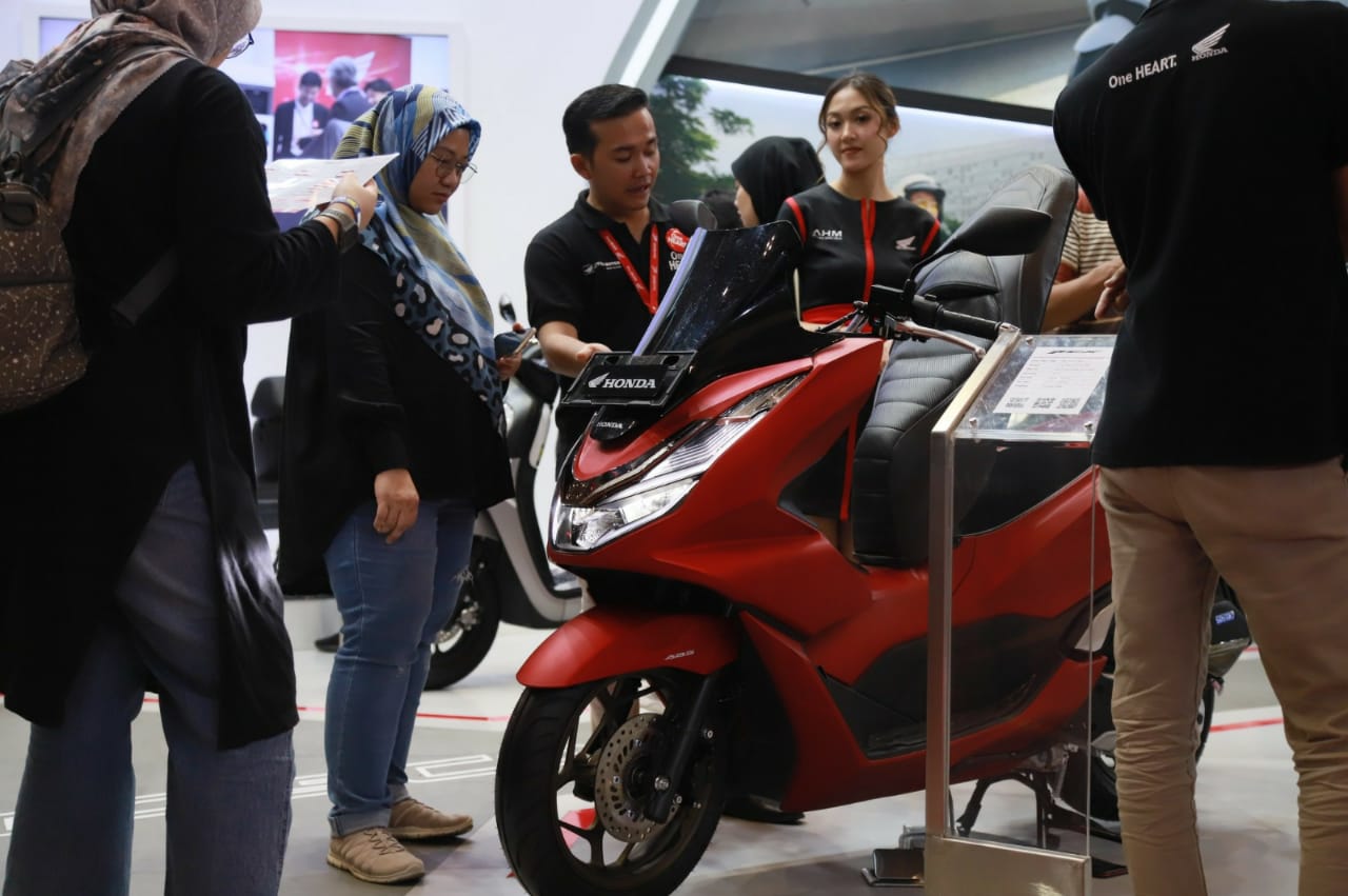 PT Astra Honda Motor (AHM) berhasil mencatatkan penjualan sebanyak 1.251 unit sepeda motor pada gelaran Gaikindo Indonesia International Auto Show