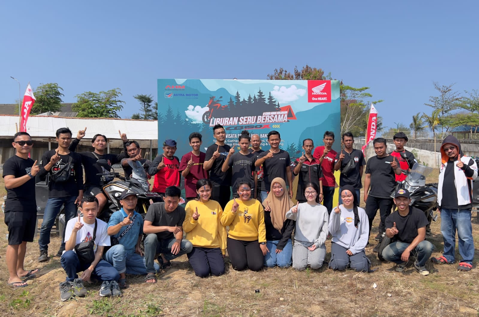 Astra Motor Yogyakarta selaku Main Dealer sepeda motor Honda di wilayah DIY, Kedu, dan Banyumas menyelenggarakan acara &ldquo;Liburan Seru Bersama Honda CB150X