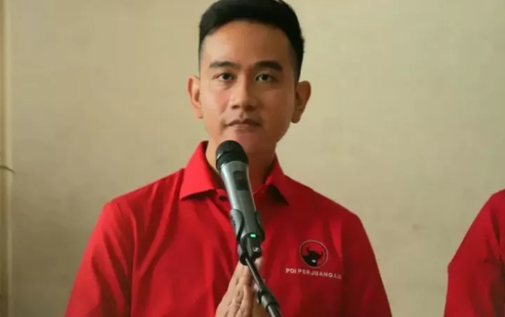 Wali Kota Solo sekaligus kader PDIP Gibran Rakabuming Raka. (Dery Ridwansah/JawaPos.com)
