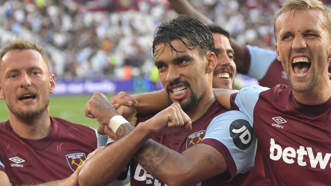 EKSPRESI: Pemain West Ham United Lucas Paqueta saat menghadapi Chelsea. (Dok West Ham United)