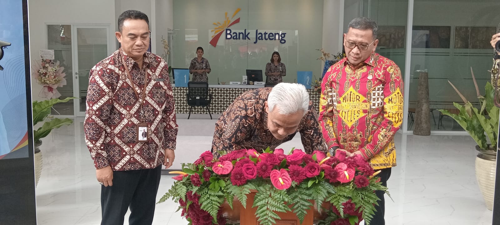 PERESMIAN: Pada hari ini (22/8) gedung baru Bank Jateng Cabang Yogyakarta dibuka oleh Gubernur Jawa Tengah Ganjar Pranowo. (ISTIMEWA)