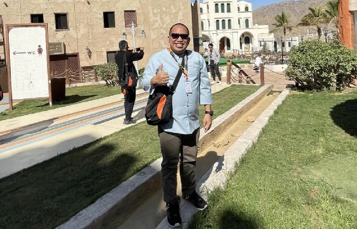 Oscar Siregar, Digital Business Manager Eiger. Sumber: Facebook.