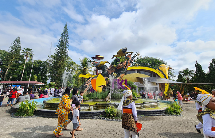 DAYA TARIK: Taman Kyai Langgeng (TKL) Ecopark Kota Magelang memiliki banyak peluang investasi yang bisa dikembangkan.Naila Nihayah/Radar Jogja